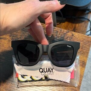 Quay Black Sunglasses